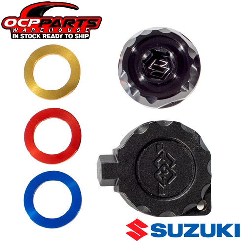 NEW 2008 - 2024 OEM SUZUKI HAYABUSA GSX-R 1000 GSX-S 750 ALUMINUM OIL FILL CAP